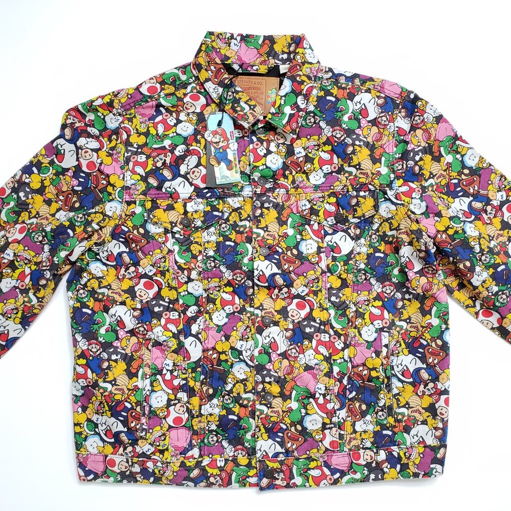 Levi's x Super Mario Vintage Fit Trucker Jacket - Picture 5 of 12
